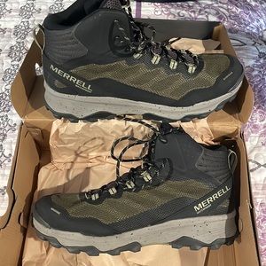 Merrell Speed Strike Mid WP Olive size 12 | New | original box